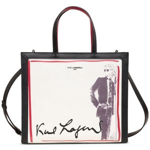 Karl Largerfeld Paris Nouveau Karl Leather Medium Tote, BRAND NEW!